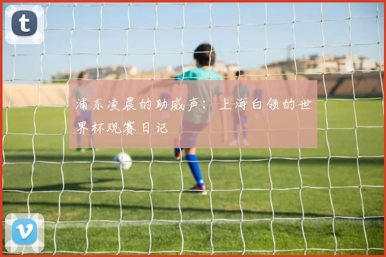 浦东凌晨的助威声：上海白领的世界杯观赛日记