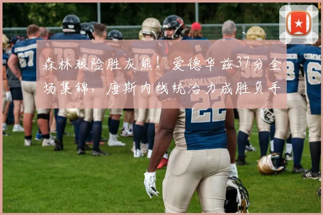 森林狼险胜灰熊！爱德华兹37分全场集锦，唐斯内线统治力成胜负手